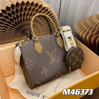 Louis Vuitton on the go หนังเเท้ Grad original  Size 25Cm