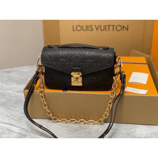 Louis Vuitton หนังเเท้100% อะไหล่ดีสุดๆ free box set  Grad VIP Size 21.5Cm