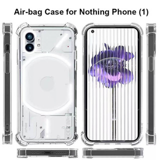 Nothing Phone2ตรงรุ่น(พร้อมส่งในไทย)เคสTPUใสกันกระแทกแบบคลุมกล้องNothing Phone 2/Nothing Phone 1