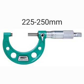 ไมโครมิเตอร์วัดนอก 225-250mm ความละเอียด 0.01mm Outside Micrometer 225-250mmx0.01mm INSIZE 3203-250A อินไซส์