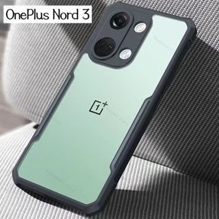 OnePlus Nord3(พร้อมส่งในไทย)เคสกันกระแทกขอบสีหลังใสOnePlus Nord 3 5G/OnePlus Ace 2Vตรงรุ่น