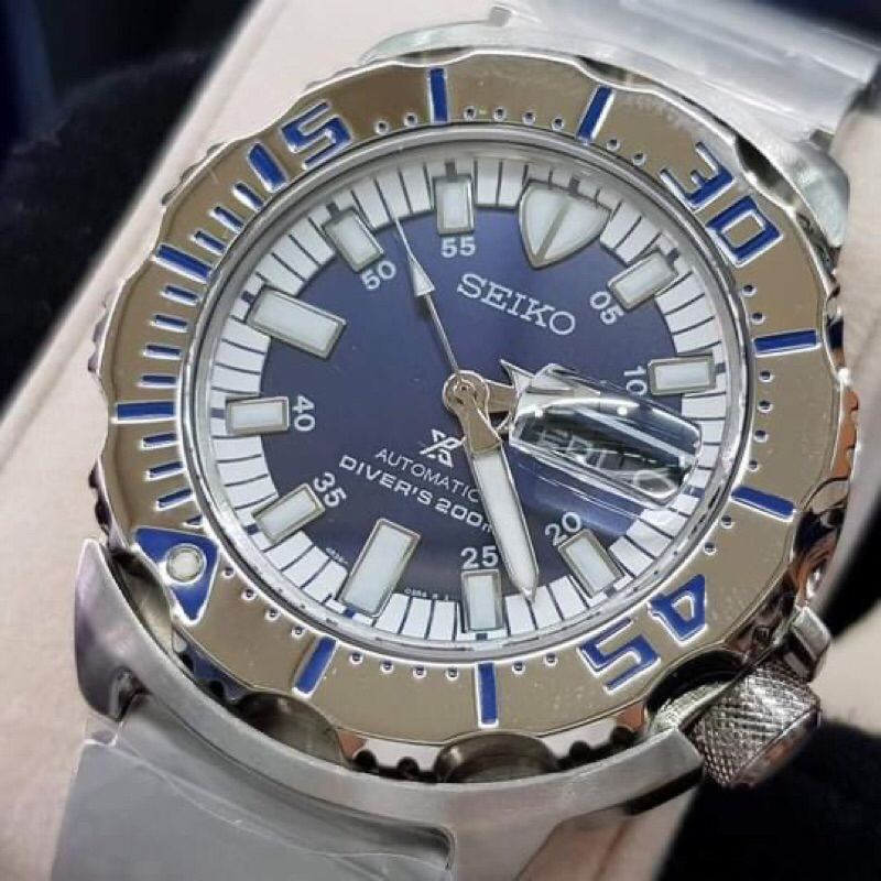 Seiko Monster Royal Blue Limited Edition 2015 รุ่น SRP657K1 (หายากแล้วจ้า มือ 1  ของแท้ 100%)
