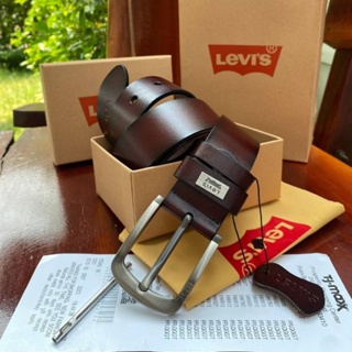 💕 Levi’s Belt set ชุดเข็มขัดสีน้ำตาล