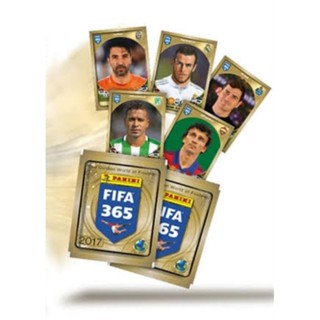 สติ๊กเกอร์  Panini :  Fifa 365 (2017) - (เหมา 140 ใบ)