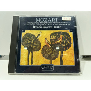 1   CD  MUSIC  ซีดีเพลง    MOZART STREH HUARTETTEKA 387 &amp; 90   (B14K98)