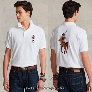 เสื้อโปโล POLO Ralph Lauren Custom Slim Fit Polo-Shirt แท้💯 ส่งฟรี