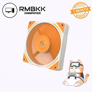 (4ตัวเหลือ 349บาท) พัดลมเคส แมวส้ม ARGB 🐈 COLORFIRE Orange Shadow Orange Phantom Fun 120PRO Fan