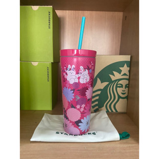 Starbucks แก้วสแตนเลสปีกระต่าย Rabbit Year Cold Cup 16oz.