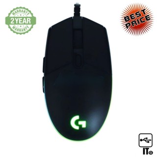 MOUSE LOGITECH G102 LIGHTSYNC ประกัน 2Y เมาส์เกมมิ่ง เมาส์เล่นเกม เมาส์