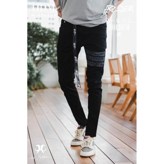 Holdem แท้💯 ขายาว ดำล้วน Holdem Black Oct. Black Denim jeans 2023