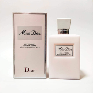 【ของแท้ 💯% 】⚡️ส่งฟรี 🚚 Miss Dior Lait Fondant Pour Le Corps Moisturizing Body Milk 200 ml. (โลชั่นดิออร์)