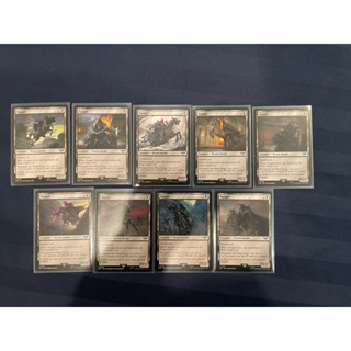 Magic the gathering , lord of the ring Nazgul set 9 ตัว ไม่ซ้ำเเบบ