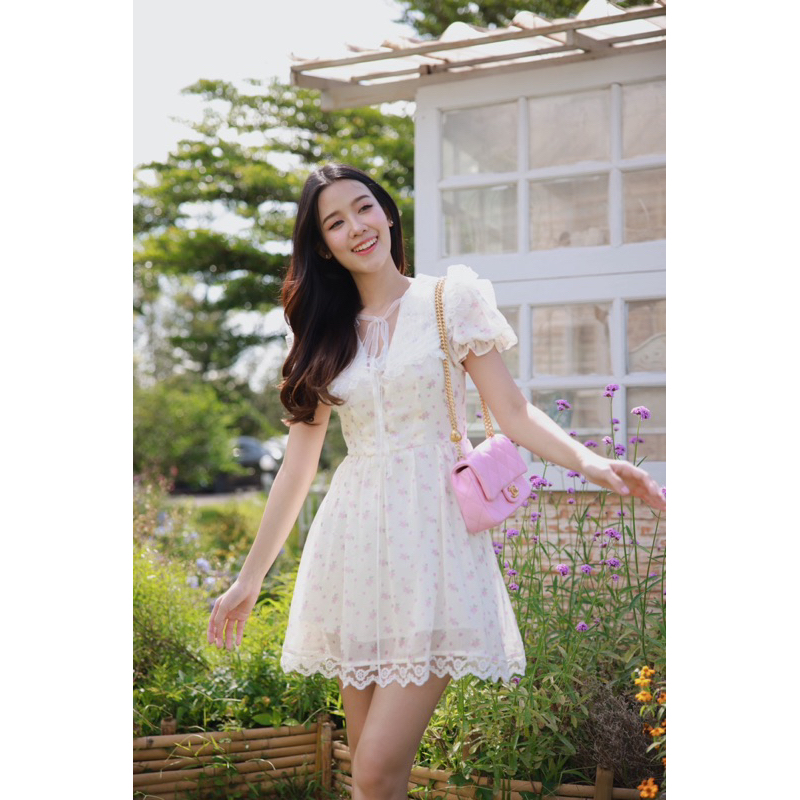 BabyDoll Style Dress มินิเดรสทรง Baby doll