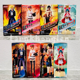 ✅พร้อมส่ง(ของแท้💯Lot.jp🇯🇵)Bandai Super One Piece Styling FLAME OF THE REVOLUTION - Ace/Sabo/Koala/Sugar