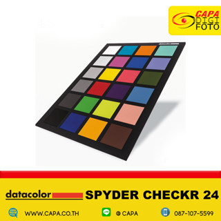 SPYDER CHECKR 24 CAMERA COLOR CORRECTION FOR PHOTO &amp; VIDEO