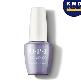 สีทาเล็บเจล OPI GelColor - Just a Hint of Pearl-ple / GCE97