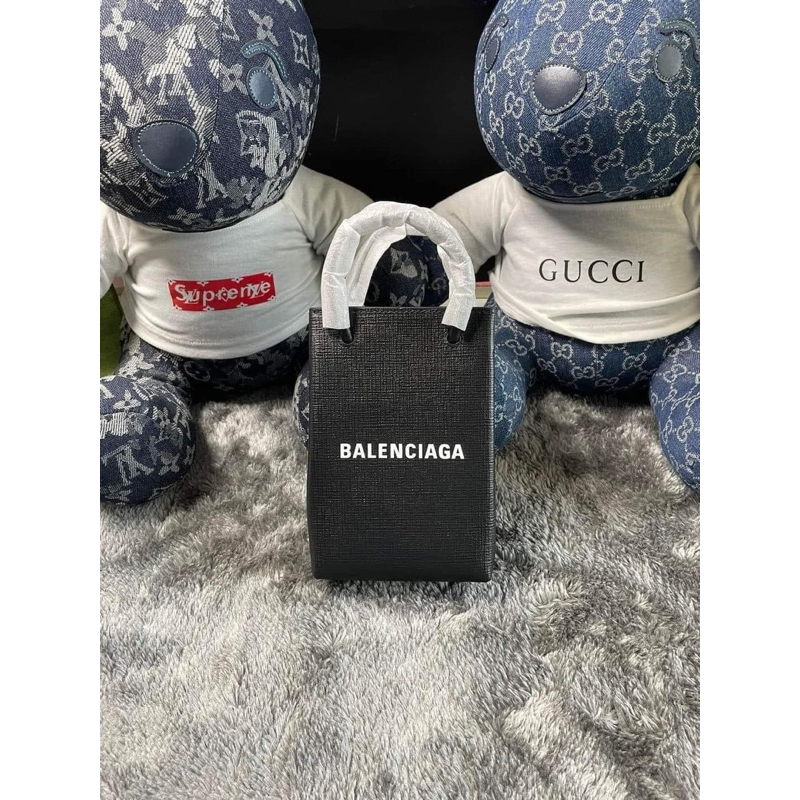 Balenciaga Shopping Phone Bag