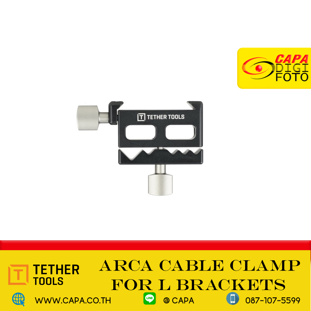 TETHER TOOLS Tethertools TetherArca Cable Clamp for L Brackets TA-CCLB