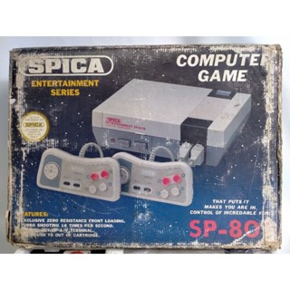 SPICA Entertainment 8 bit NES Asia Version SP-80 เล่นได้ปกติ หม้อแปลงไฟไทยพร้อม 66 เกมไม่ซ้ำ