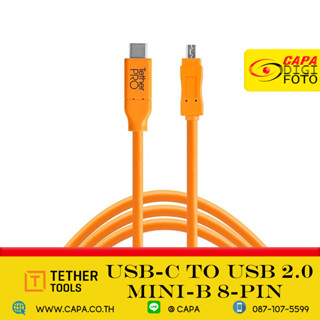 TETHER TOOLS USB-C TO 2.0 Mini-B 8-PIN CABLE (4.6m)