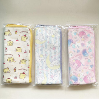 NEW!!! กระเป๋าดินสอน่ารัก+สายรัดกับสมุด ลาย Sanrio