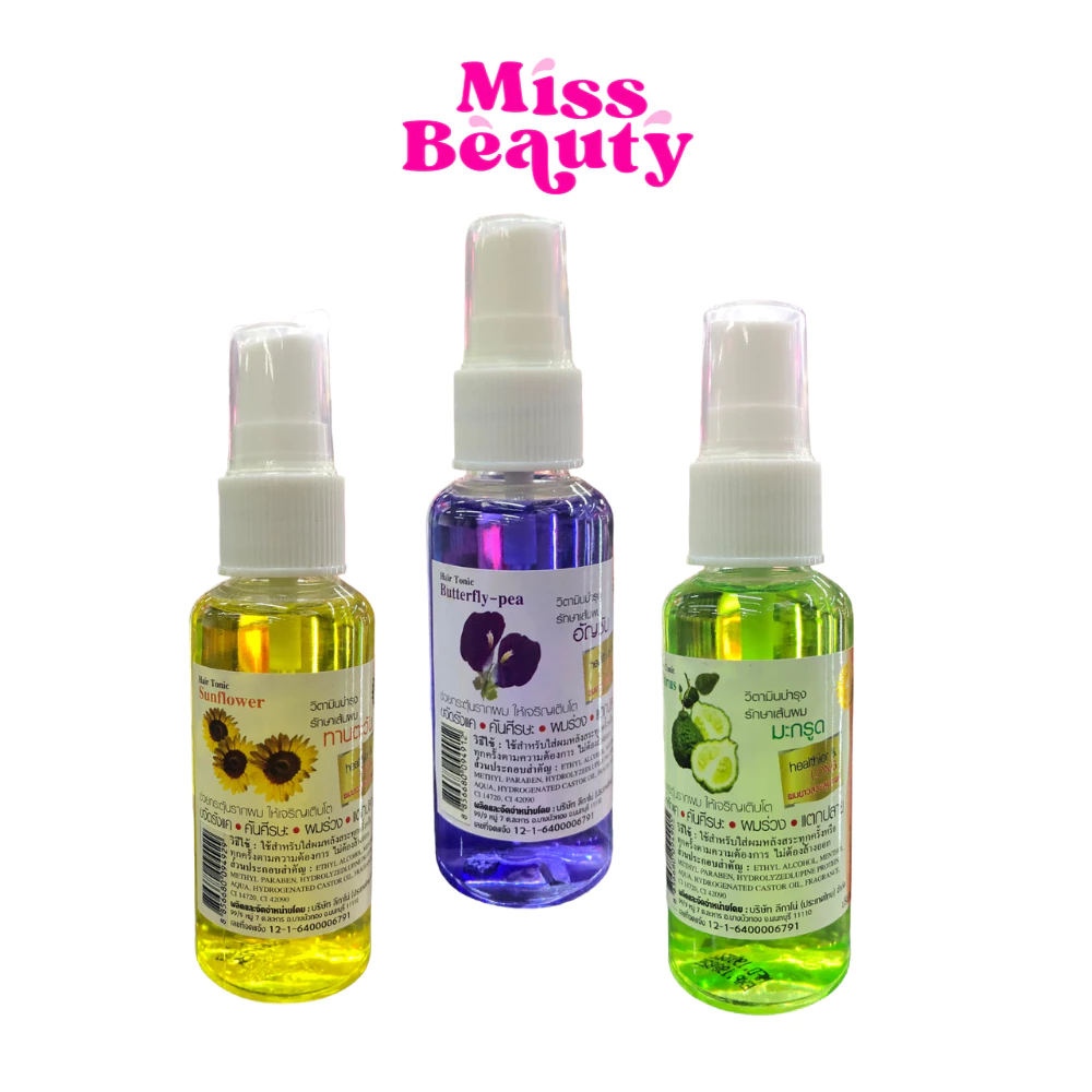 (50ml) จีนีวี่ แฮร์ โทนิค วิตามิน เร่งผมยาว รักษาเส้นผม 50 มล. Genive Hair tonic Vitamin