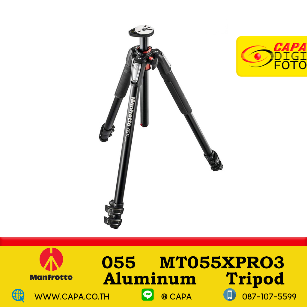 Manfrotto MT055XPRO3  Aluminum Tripod