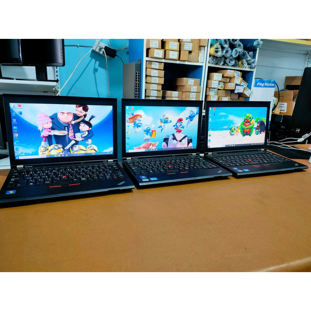 คอมพิวเตอร์โน๊ตบุ๊ต Lenovo Core i3-3120M(Gen 3)RAM 4Gb/HDD 320Gb  ทำงาน ท่องเน็ตราคาถูก(แบบเครื่องเด