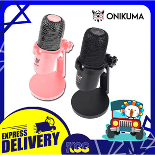 ไมโครโฟนมีสาย Onikuma Hoko M630 Microphone Streaming Usb Condenser เปิดบิลใบกำกับภาษีได้ รับประกัน 2 ปี