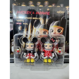 ของใหม่ ของแท้ พร้อมส่ง Mega Space Molly 100%Mickey &amp; Minnie