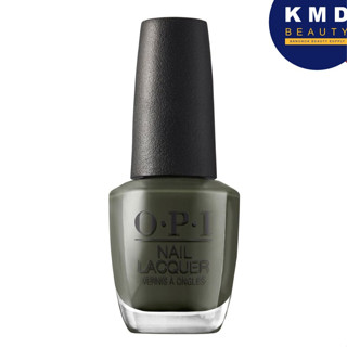 สีทาเล็บ OPI  Nail  Lacquer - Things I’ve Seen in Aber-green / NLU15