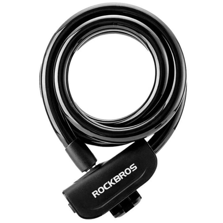 กุญแจล็อคจักรยาน ROCKBROS RKS515-BK – ปลอดภัย ทนทาน พกง่าย สบายใจทุกการจอด 🔐🚴‍♂️