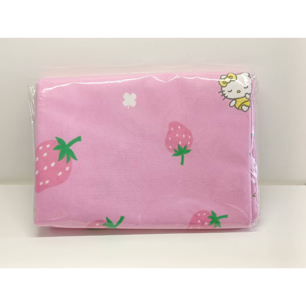 Camera ผ้ายางสักหลาด ลายคิดตี้ Hello Kitty Cotton 100%