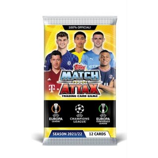 การ์ด Topps : Match Attax 2021/22 (เหมา 21 ใบ)