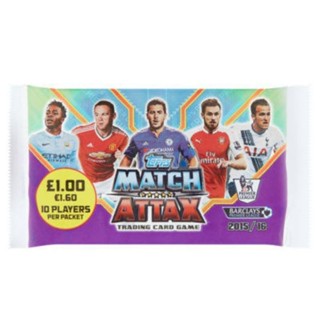 การ์ด Topps : Match Attax 2015/16 (เหมา 90 ใบ)