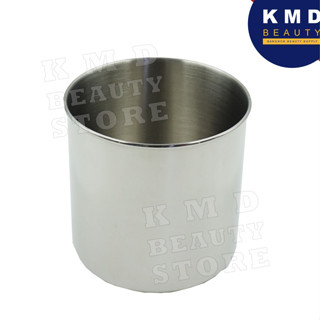 โถสแตนเลส ใส่เครื่องมือ ใส่อุปกรณ์ทำเล็บ เครื่องมือแพทย์ ขนาด 12x12 ซม / Stainless Jar