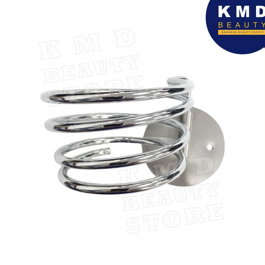 ที่พักวางไดร์เป่าผม ที่เสียบไดร์เป่าผม อุปกรณ์แขวนไดร์เป่าผม แบบติดผนังหรือรถเข็น ทำจากเหล็กแข็งแรง