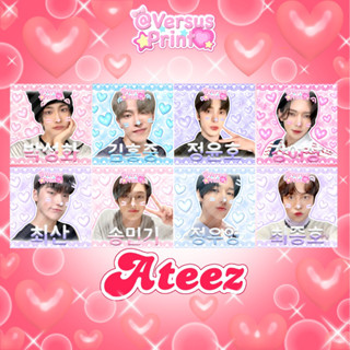 🎀Sticker Ateez🎀 สติ๊กเกอร์ขนาด 1.5*1.5นิ้ว/ 2*2นิ้ว สำหรับแปะพัสดุหรืออื่นๆ📦