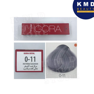 Schwarzkopf Igora Royal 0-11 / ครีมเปลี่ยนสีผม ชวาร์สคอฟ อีโกร่า รอแยล 0-11