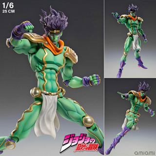 Super Action Statue BIG JoJos Bizarre Adventure Part III โจโจ้ ล่าข้ามศตวรรษ Star Platinum สตาร์ แพลตตินั่ม 25cm Figma