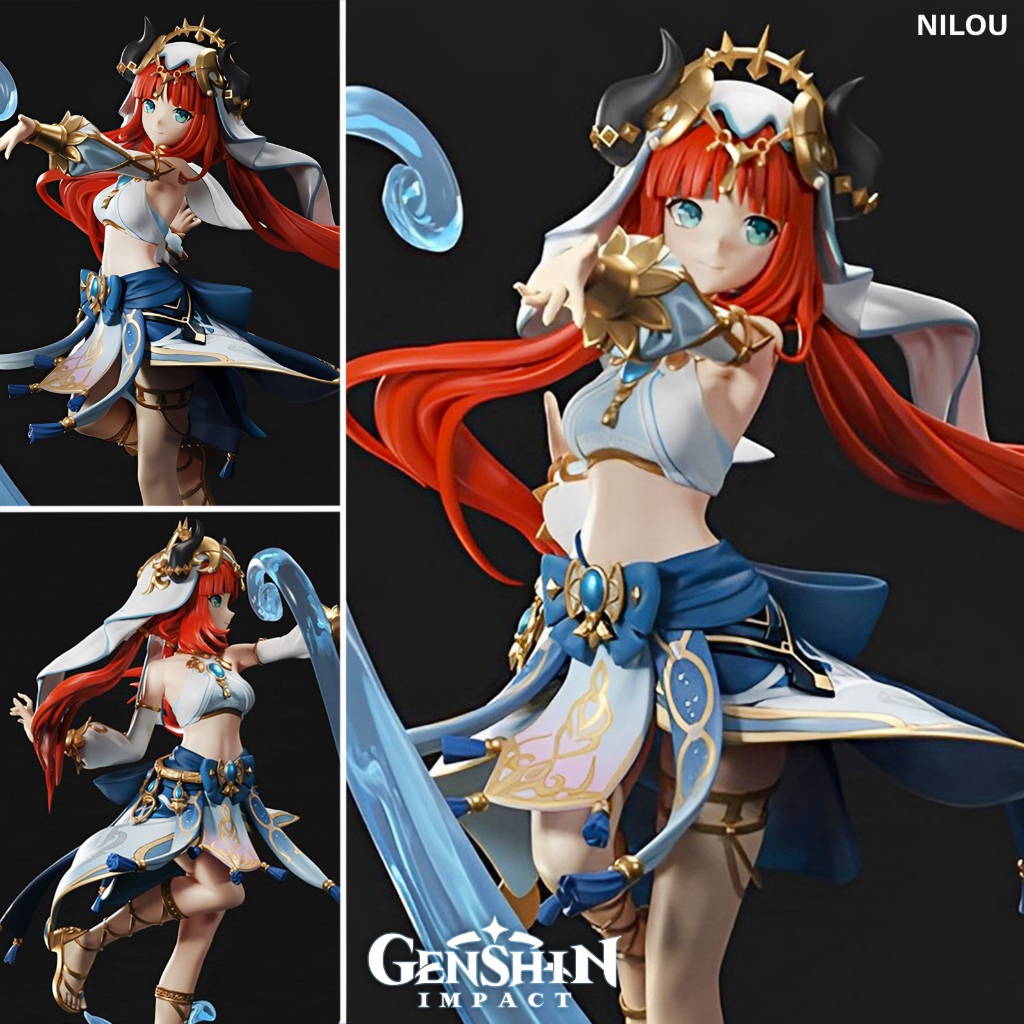 ฟิกเกอร์ กาชาปอง Genshin Impact เกนชิน อิมแพ็คท์ Nilou นิโล ดาวแห่งโรงละคร นักเต้นสาว Dance of Lotus