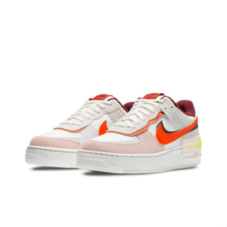 Nike Air Force 1 Low Shadow White-pink รองเท้าบอร์ด รองเท้า