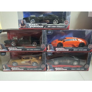 โมเดลรถเหล็ก สเกล 1:24 JADA Fast&amp;Furious  ยาวประมาณ20cm (มี 5 ตัวเลือก)