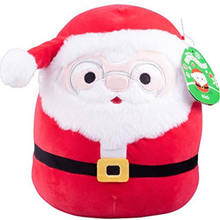 ตุ๊กตา squishmallow ขนาด 12” (30 cm) นำเข้า 🇺🇸 ซานต้าคอส santa คริสมาส