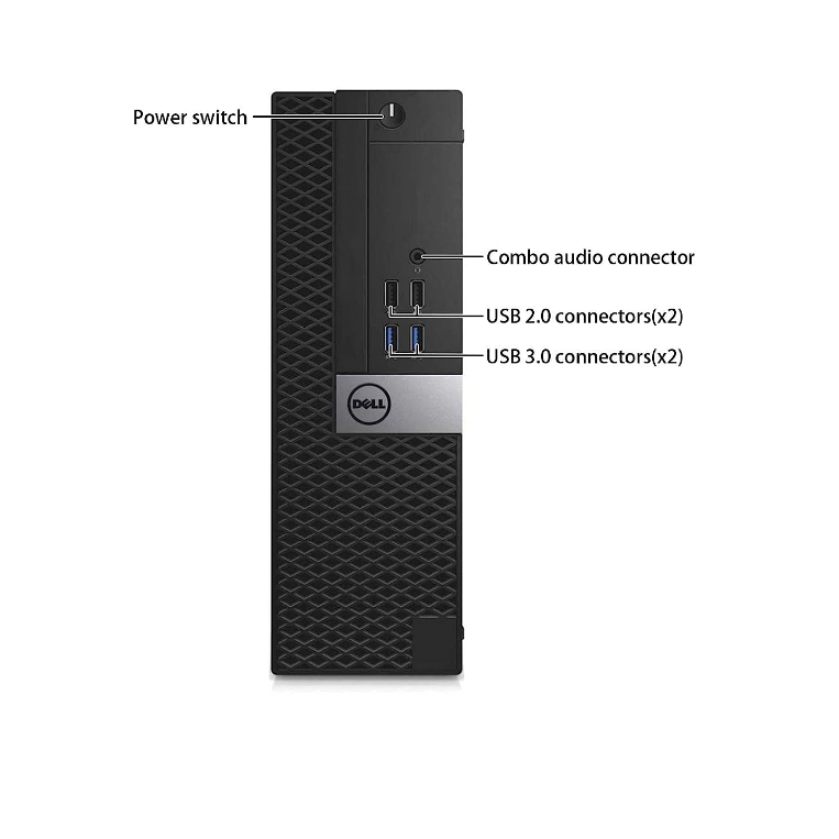 คอมมือสอง  Dell Optiplex 3040 SFF CPU Core™ i3-6100  3.70 GHz. ฮาร์ดดิสก์ SSD 120 GB มือสอง มี HDMI 