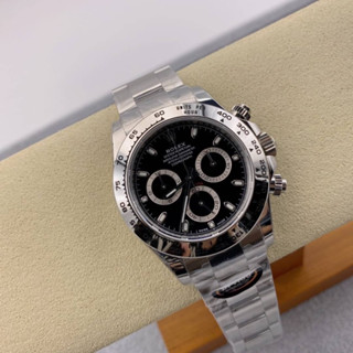 พร้อมส่ง #rolex Daytona SUPER CLONE TOP SWISS 1:1 Daytona BT Factory 4130  replica  โรงงาน BT factory V3 ขนาด:40 มม