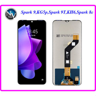 จอ LCD.Tecno Spark 9,KG5p,Spark 9T,KH6,Spark 8c,KG5+ทัชสกรีน