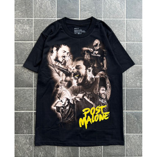 เสื้อยืดแขนสั้น ลาย post malone