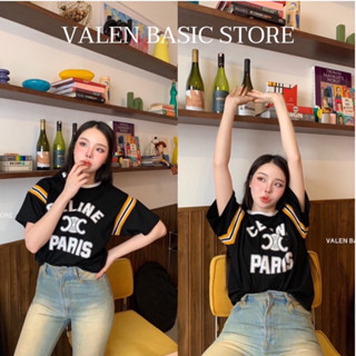 ป้ายVALEN เสื้อยืดลายแบรนด์