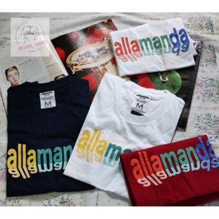 #Allamanda เสื้อยืดผู้หญิง คอกลม ทรงเข้ารูป ผ้าเนื้อดีใส่สบาย